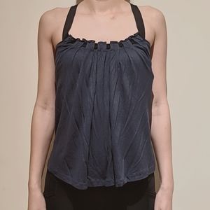 Club Monaco Navy Blue Strap Tanktop